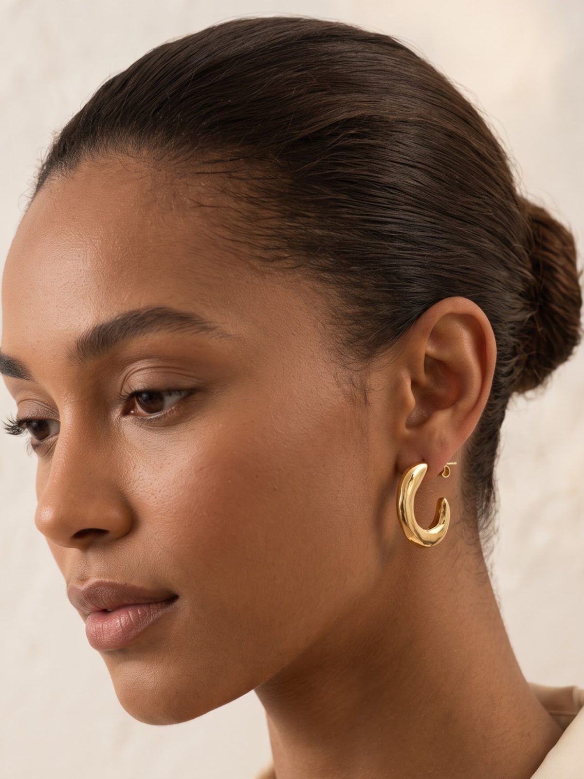 Anika Statement Hoop Earrings