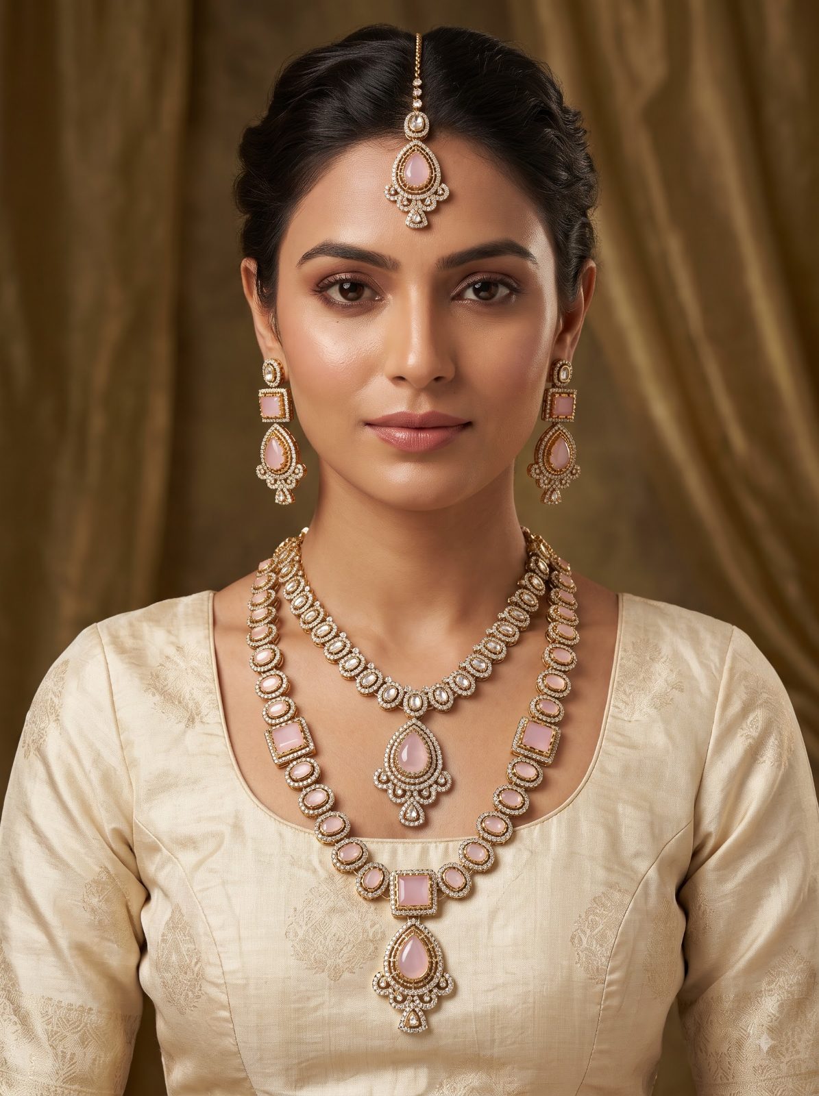 Wamika Majestic Multilayer Necklace Design