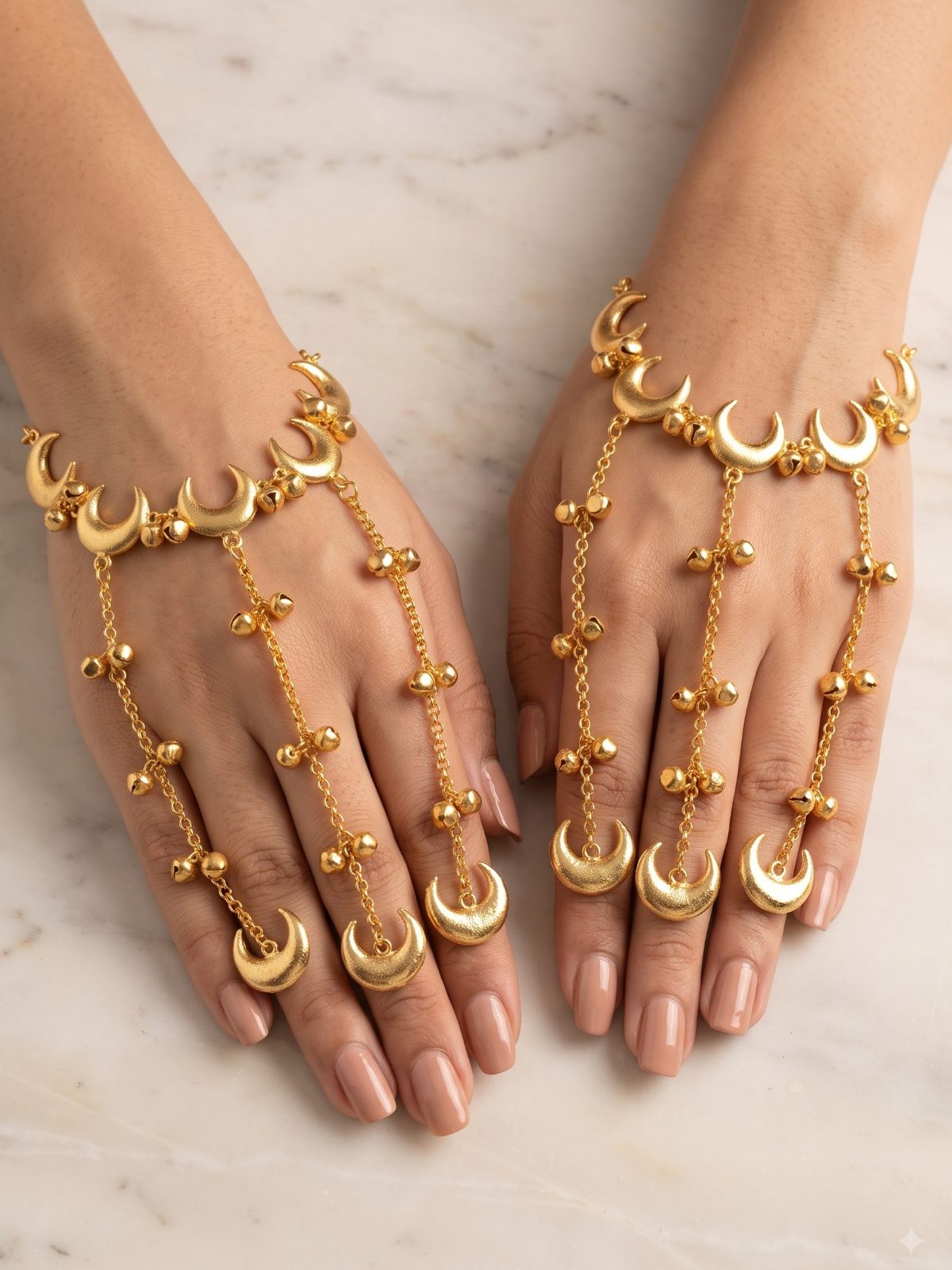 Tara Gold-Plated Hathphools