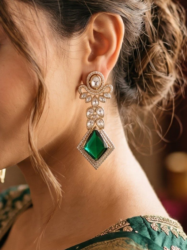 Navya Silver Hand Accessories with Filigree Leaves