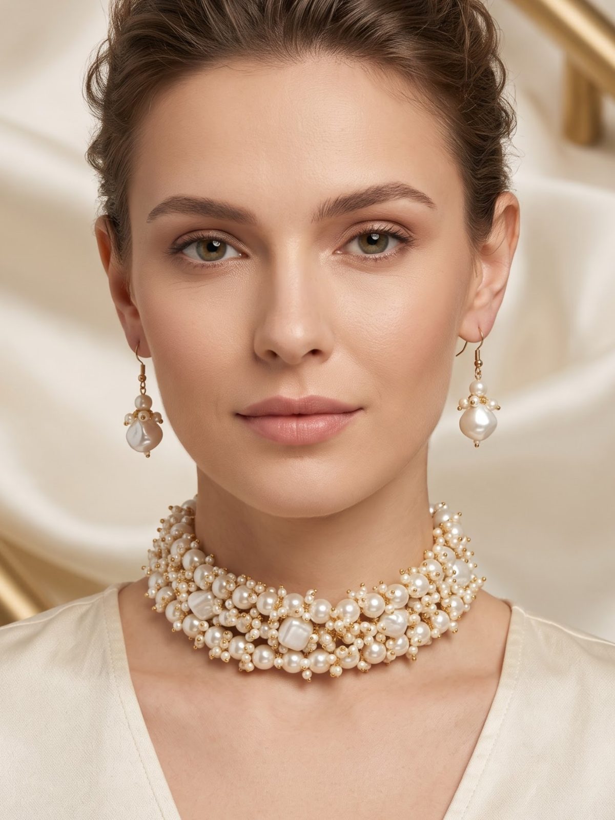 Ishana Pearls Choker Set