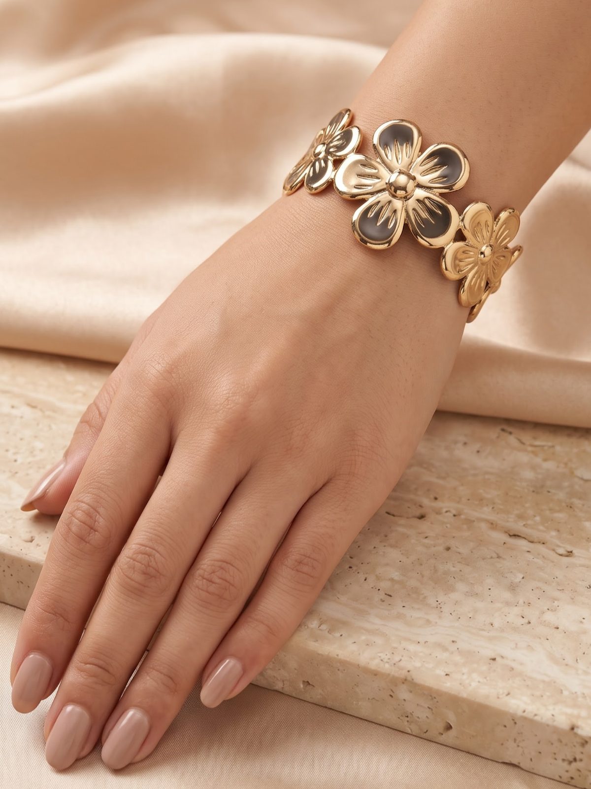 Anaya Party Wear Floral Bracelet