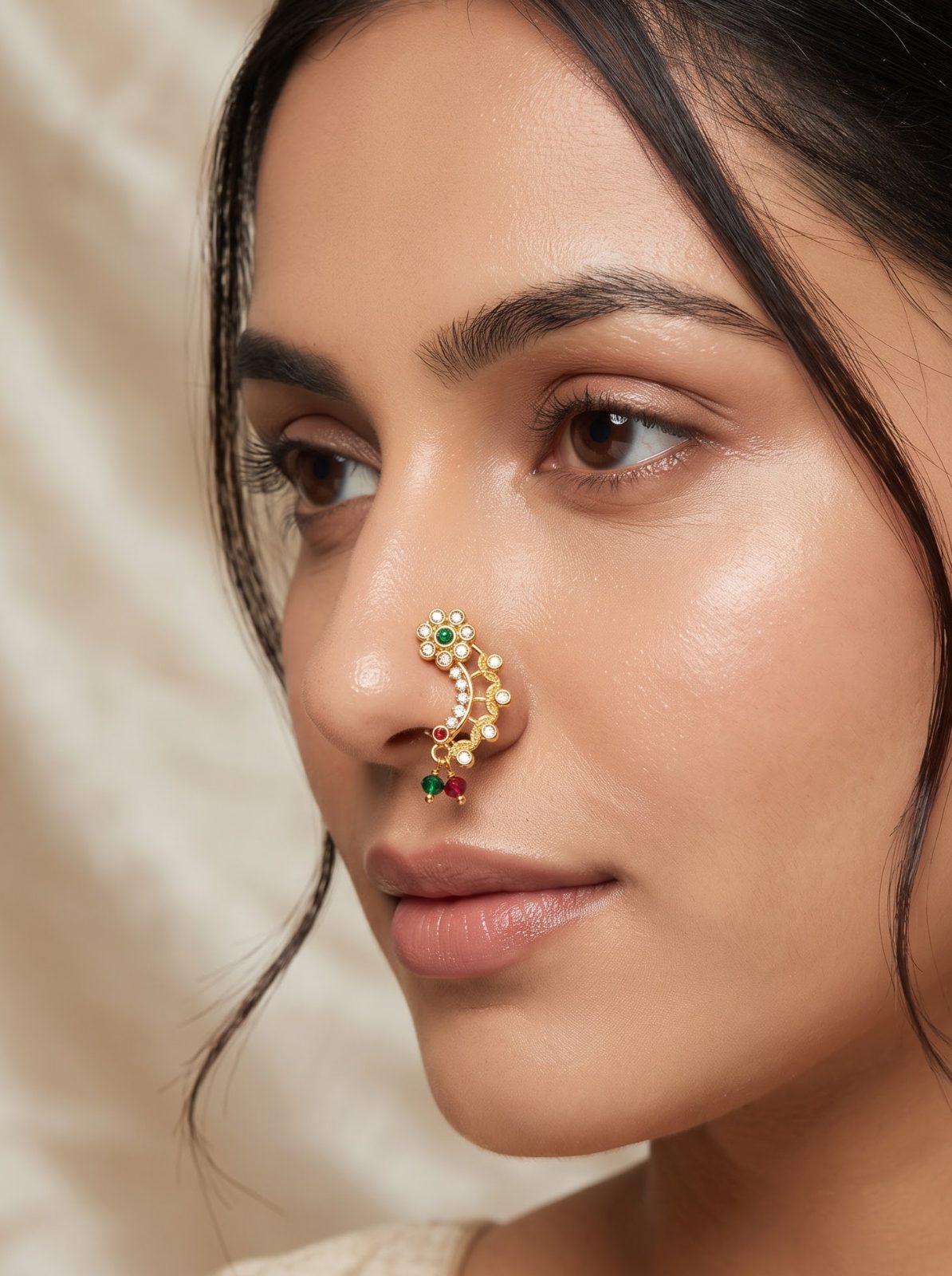 Sanchi Artistic Nose Pin Collection