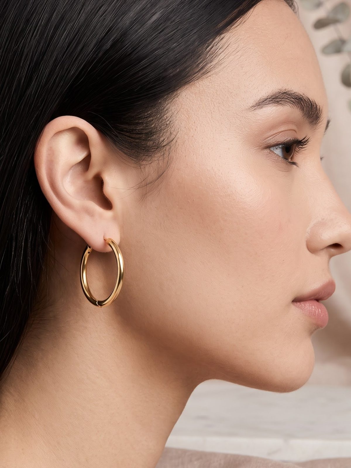Shanaya Bold Gold Hoops