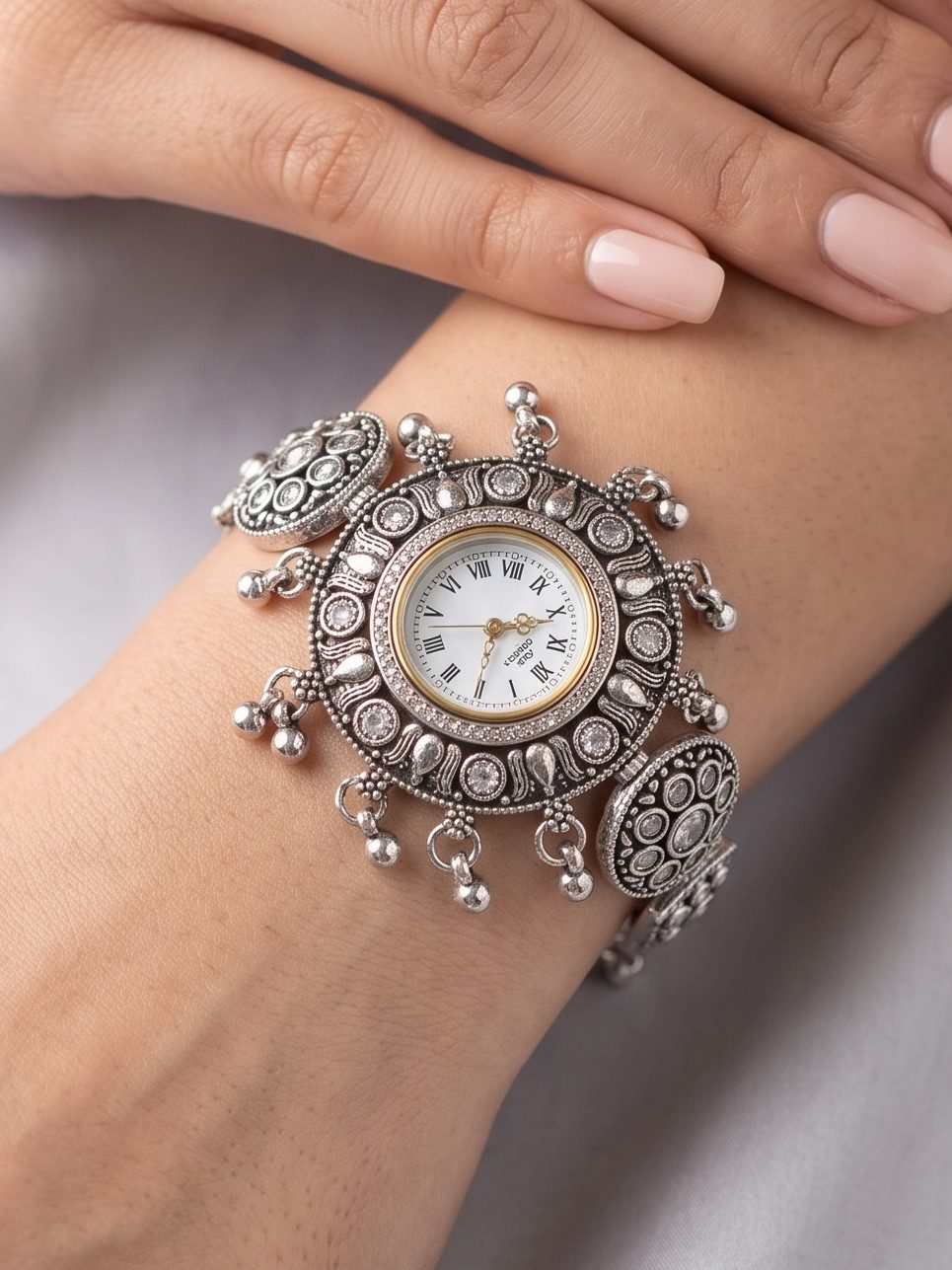 Chhavi Traditional Ethnic Bracelet Watch
