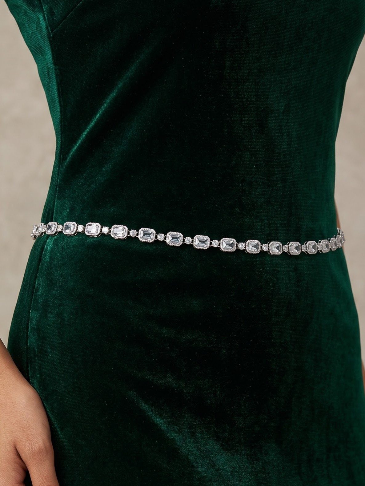 Aisha Embellished Waist Belt