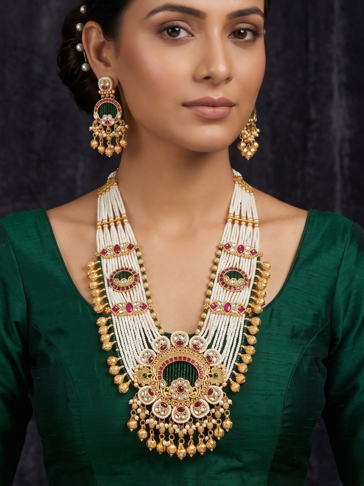 Ira Enchanting Festival Long Necklace Set