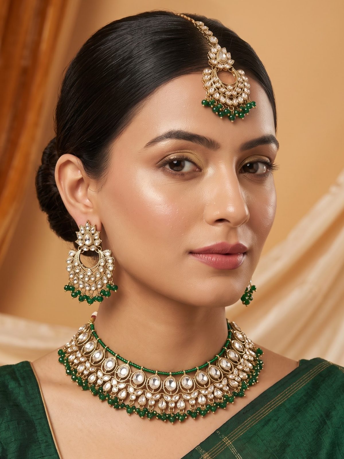 Rittika Traditional Indian Necklace Set